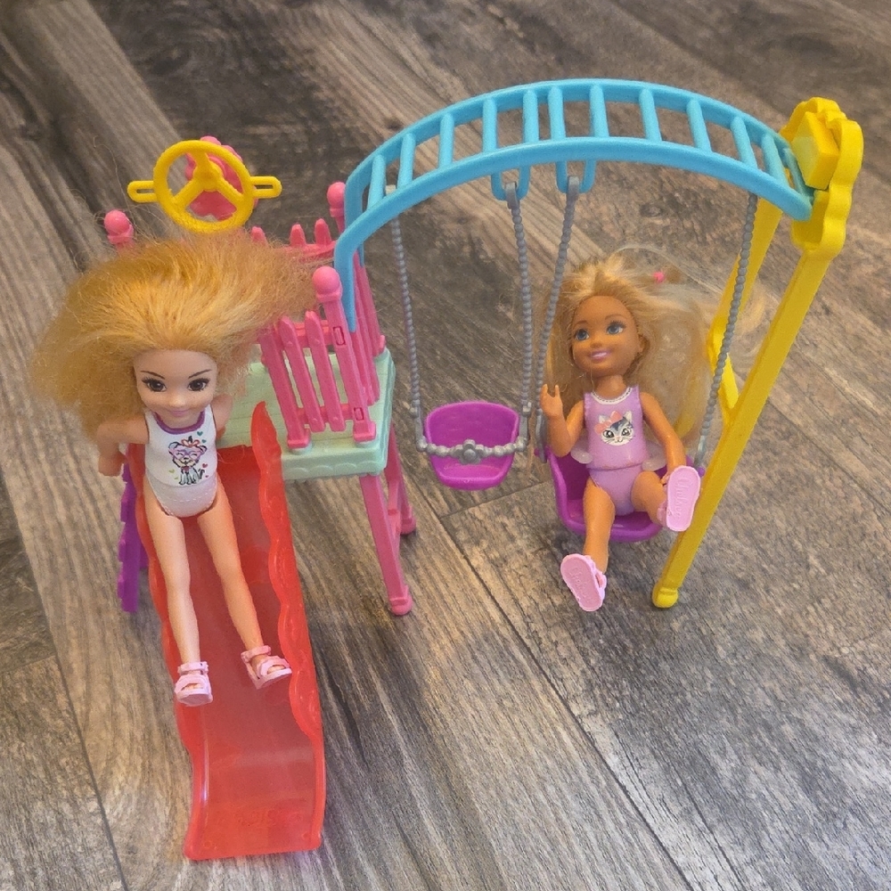 Barbie Chelsea Doll Playset with Slide and Swing - Multicolor - Picture 3 of 3